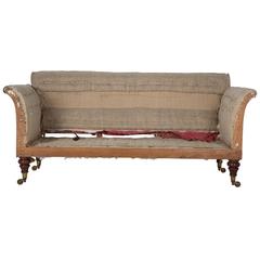 19th Century Mahogany Sofa