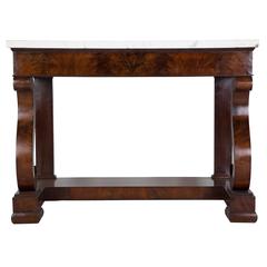 Grand-Scale, 19th Century Mahogany Console 10