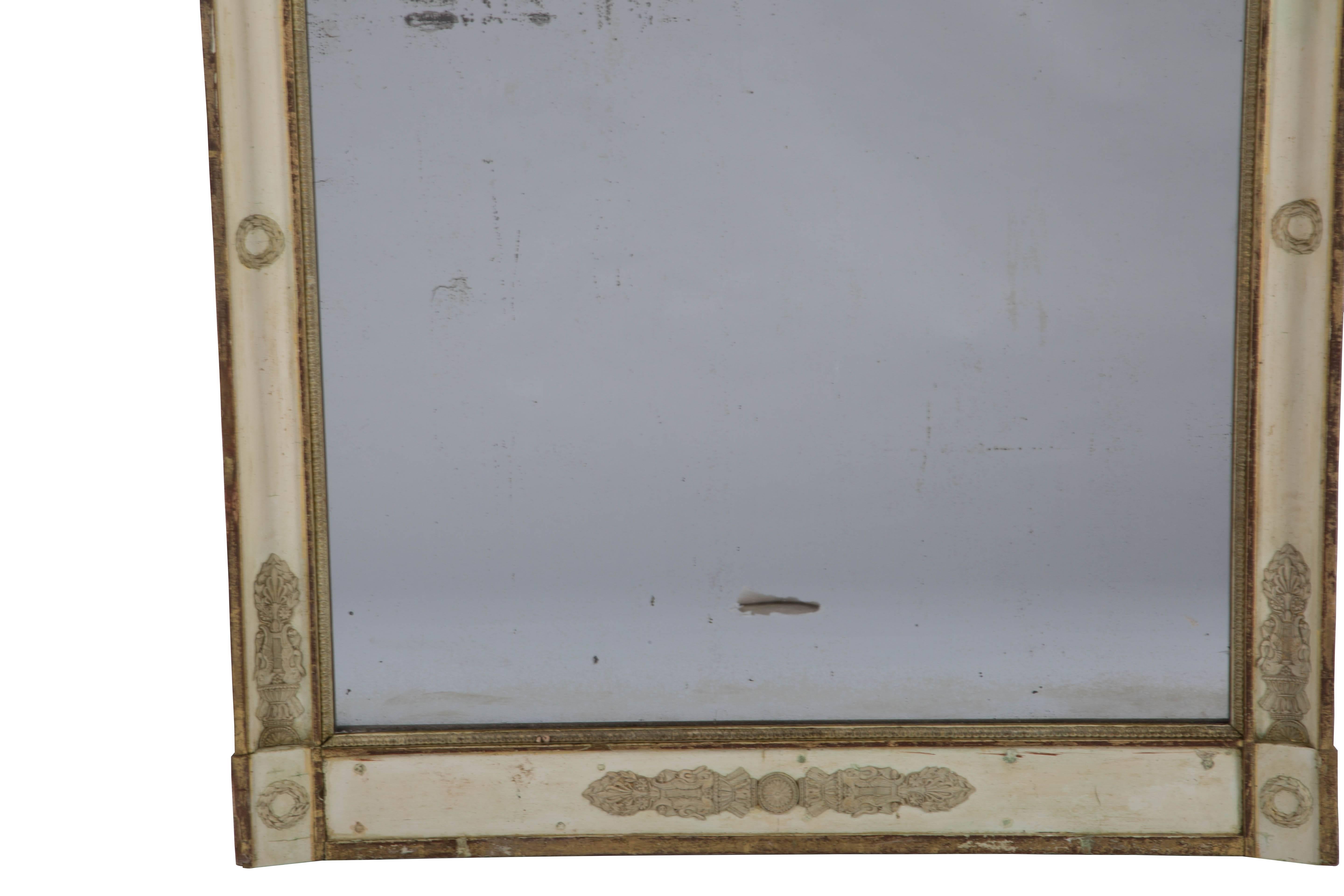 19th Century French Empire Mirror In Good Condition In Gloucestershire, GB