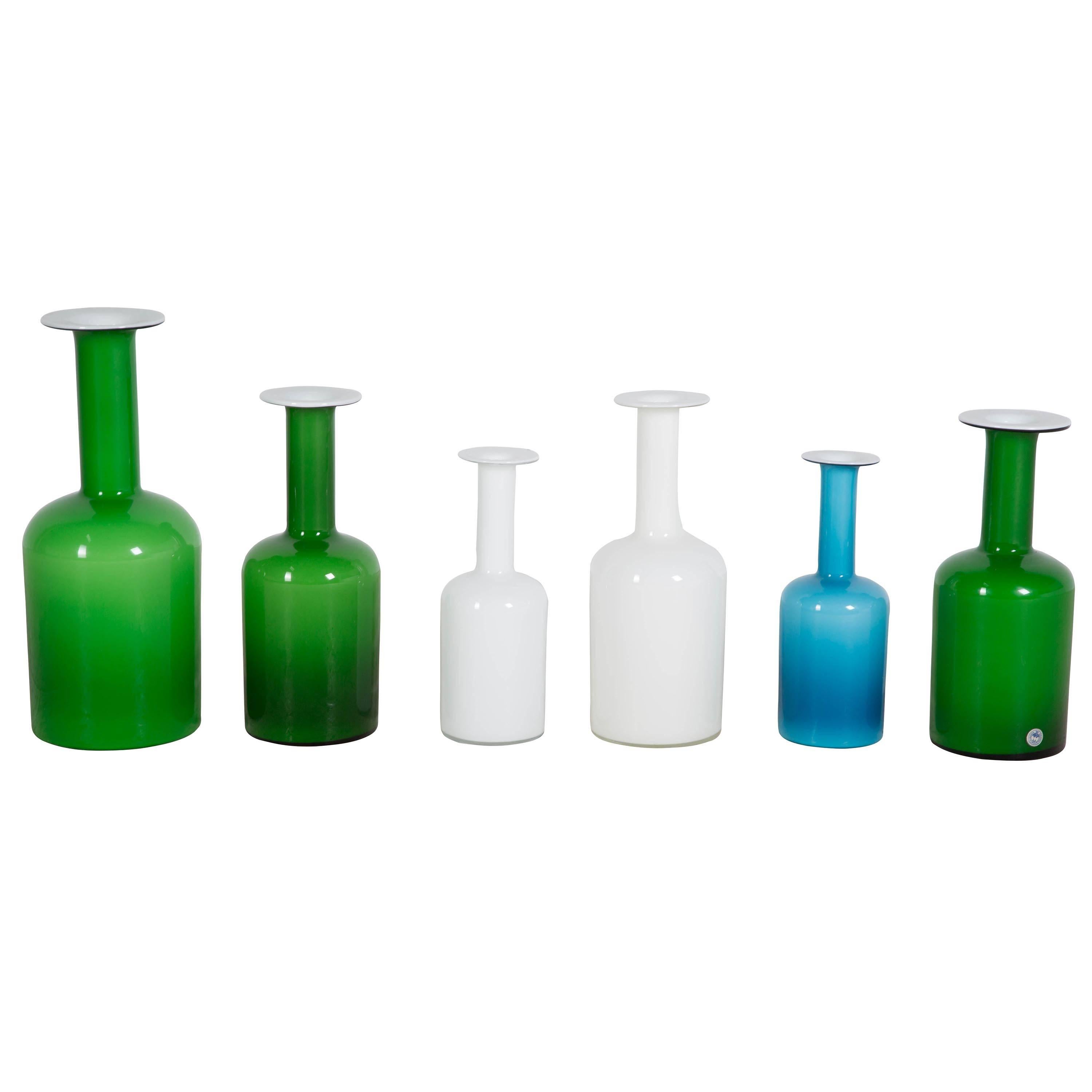 Collection of Holgaard Vases