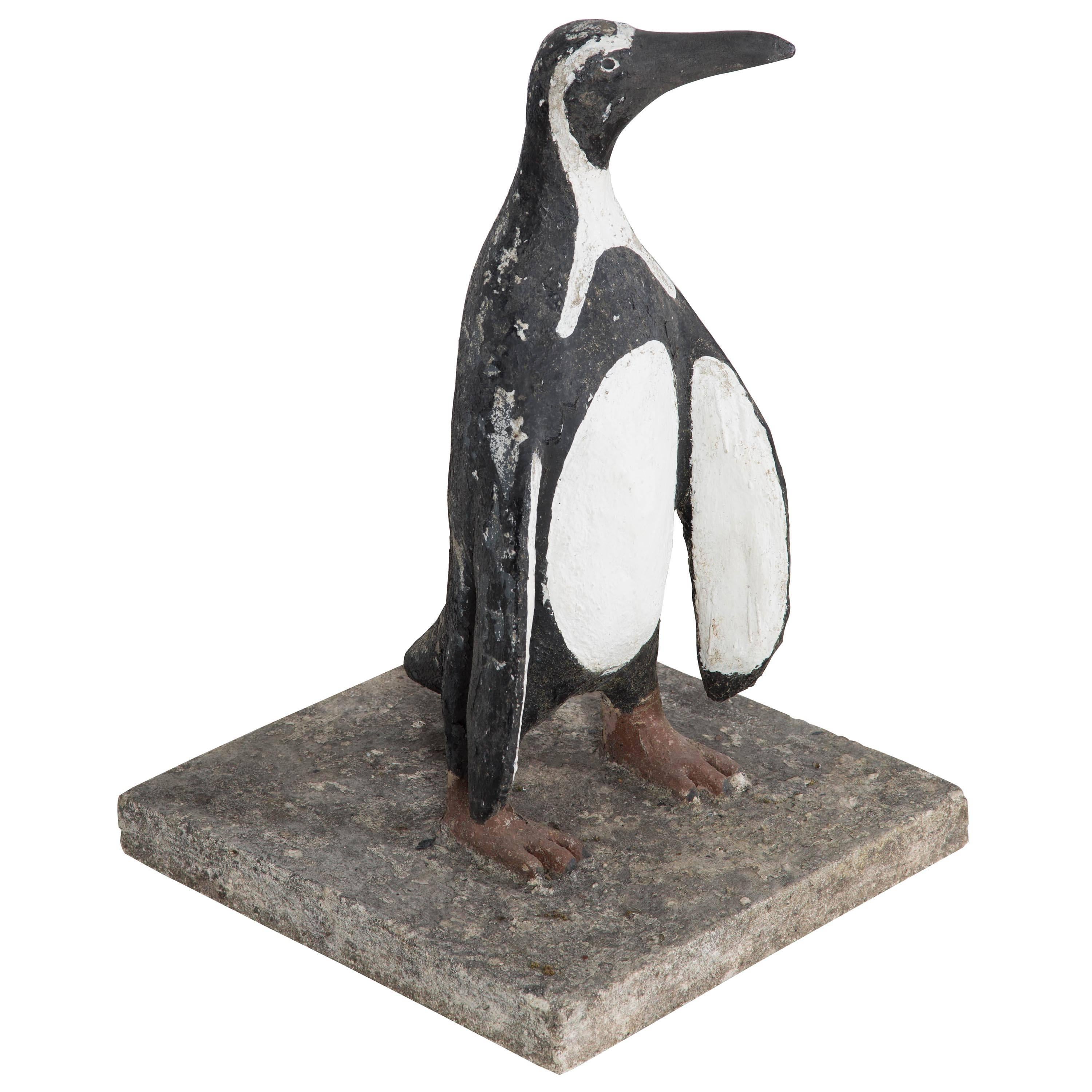 Belgian Decorative Painted Penguin