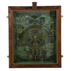1930s Screw Advertising Display Board