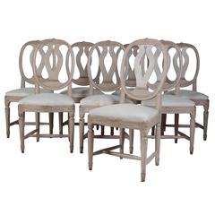 19th Century Gustavian Dining Chairs