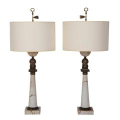 Pair of Neoclassical Style Table Lamps