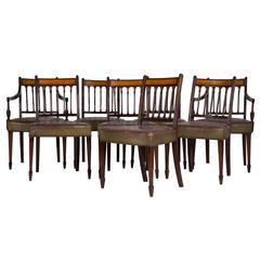 Set of Eight George III Dining Chairs 2