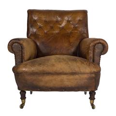 Country House Leather Club Armchair
