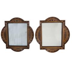 Pair of Arts and Crafts Mirrors