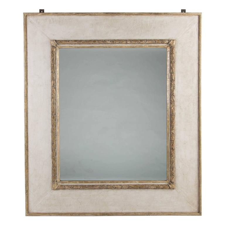 Painted and Gilt Mirror at 1stdibs
