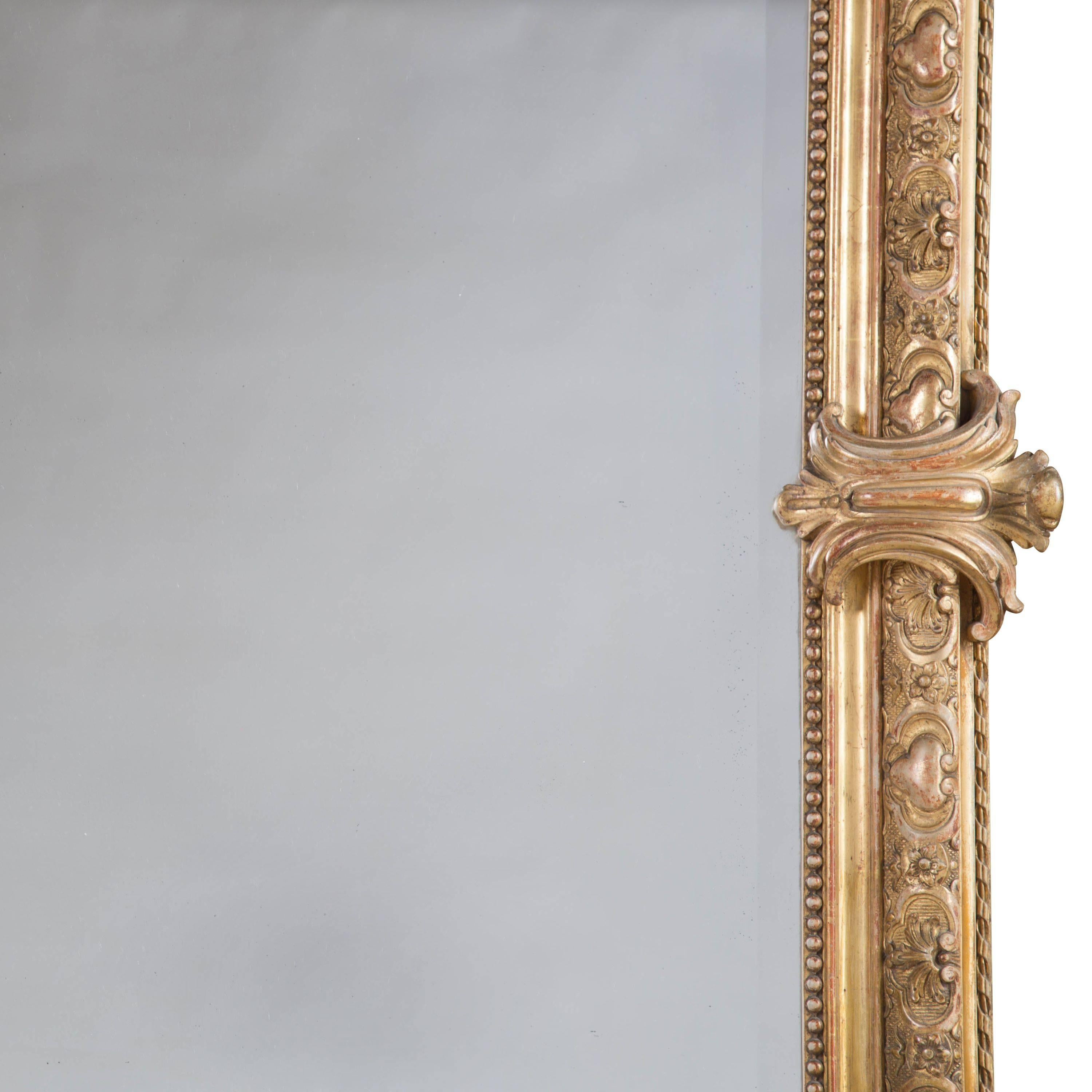 French Large Louis XV Mirror