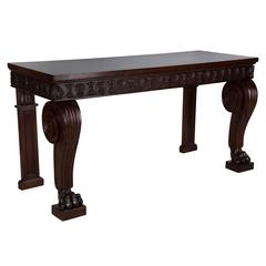 Pair of William IV Period Console Tables