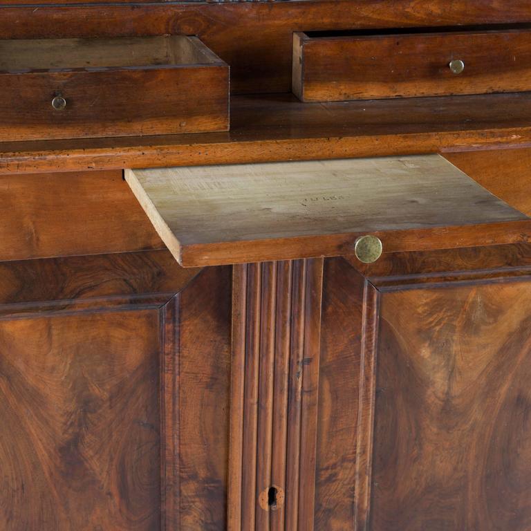 19th Century Walnut Bookcase For Sale at 1stdibs