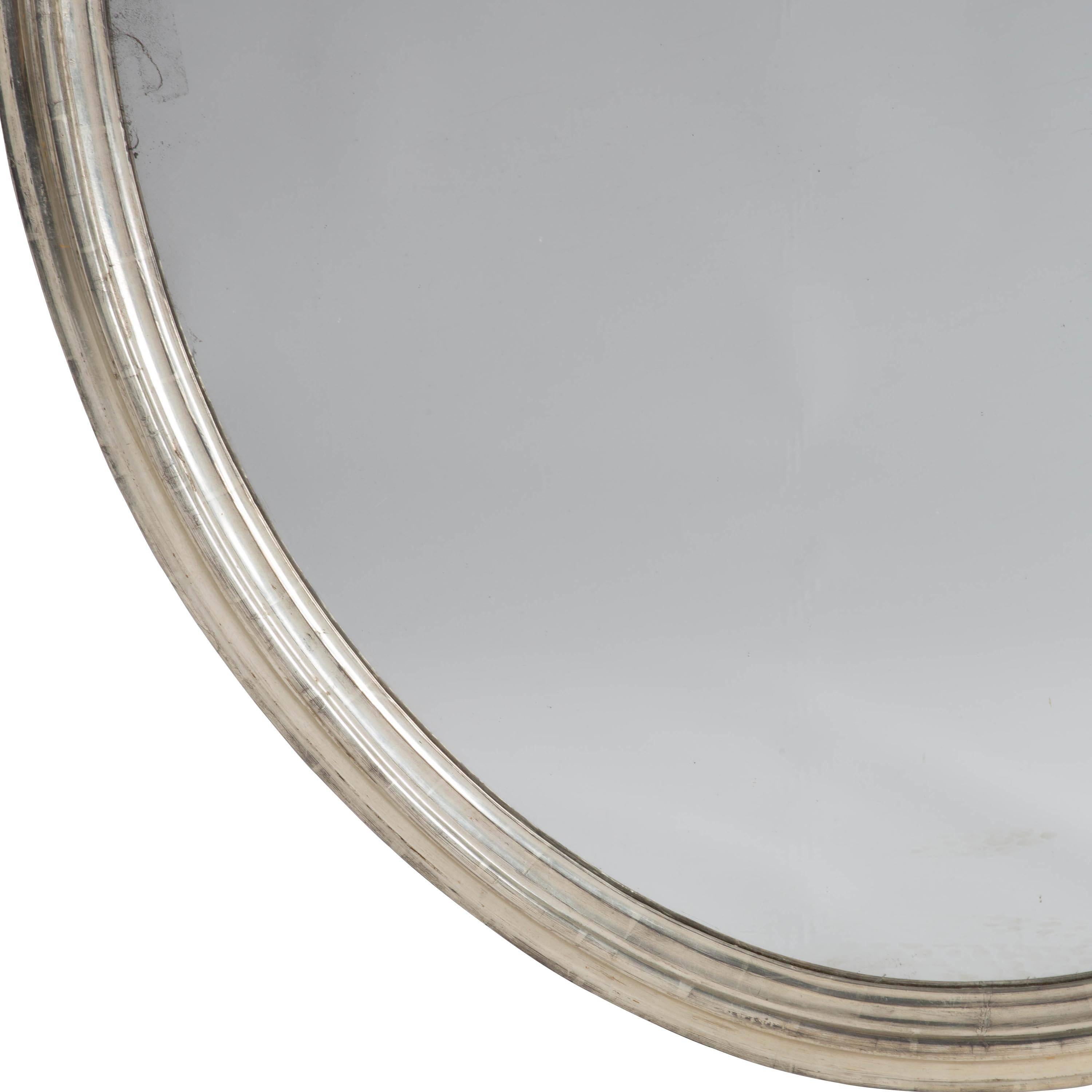 Pair of 19th Century Silver Gilt Mirrors In Good Condition In Gloucestershire, GB