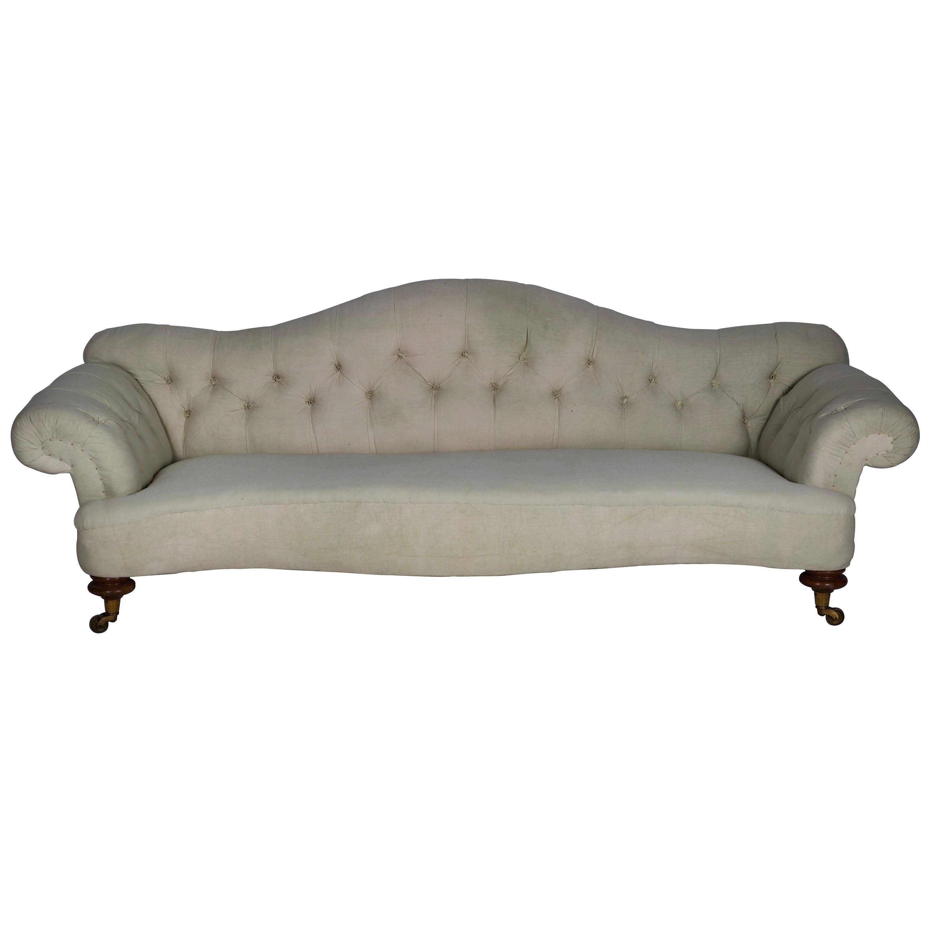 19th Century Button Back Sofa In Good Condition In Gloucestershire, GB