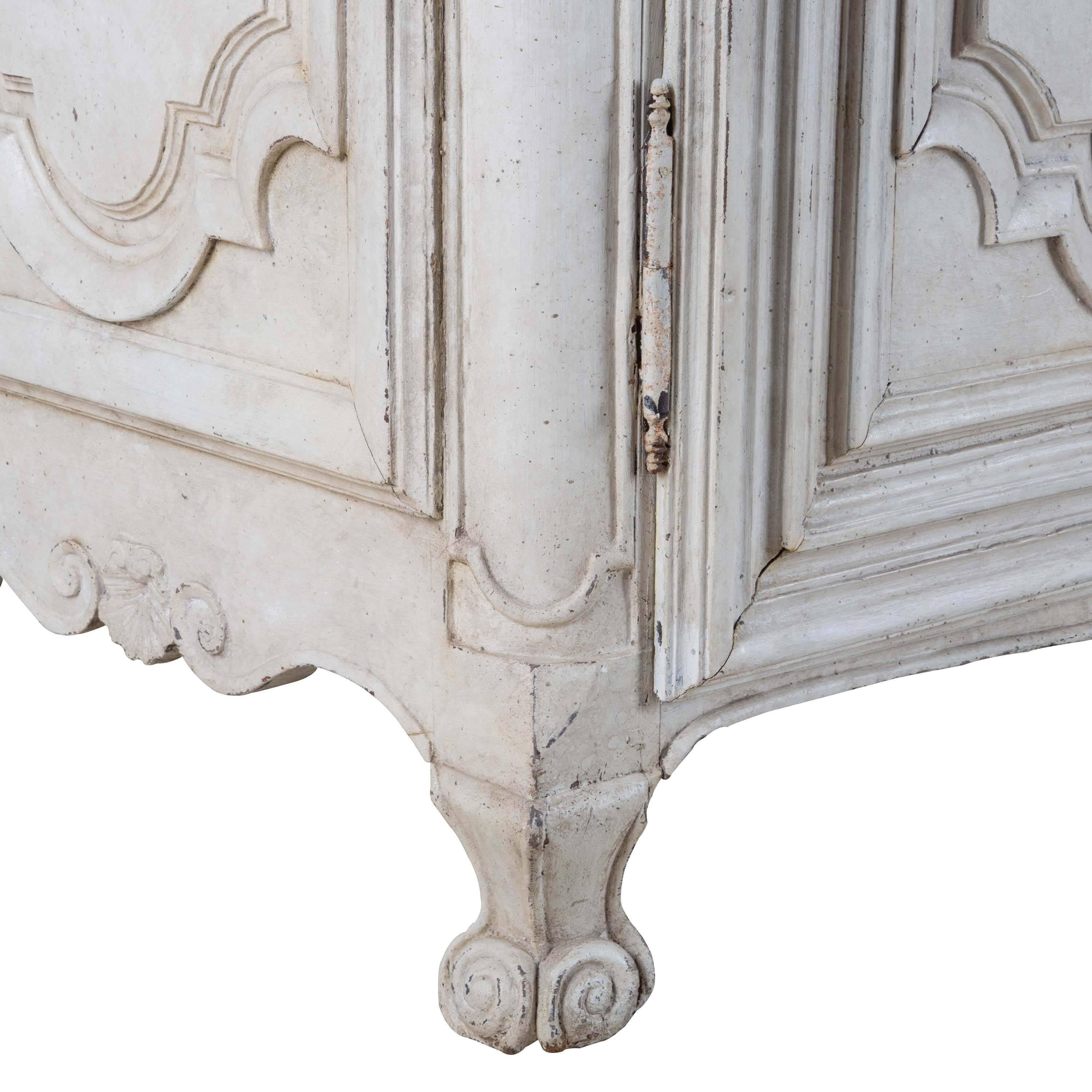 Late 18th Century Painted French Buffet 2