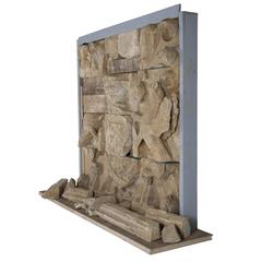 Henry VIII Stone Armorial Depicting the Tudor Royal Arms of England