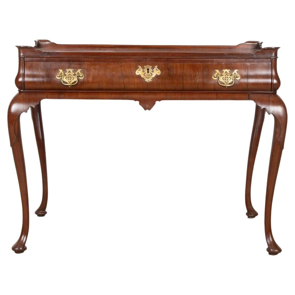George II Mahogany Tray Top Side Table