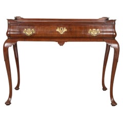 George II Mahogany Tray Top Side Table