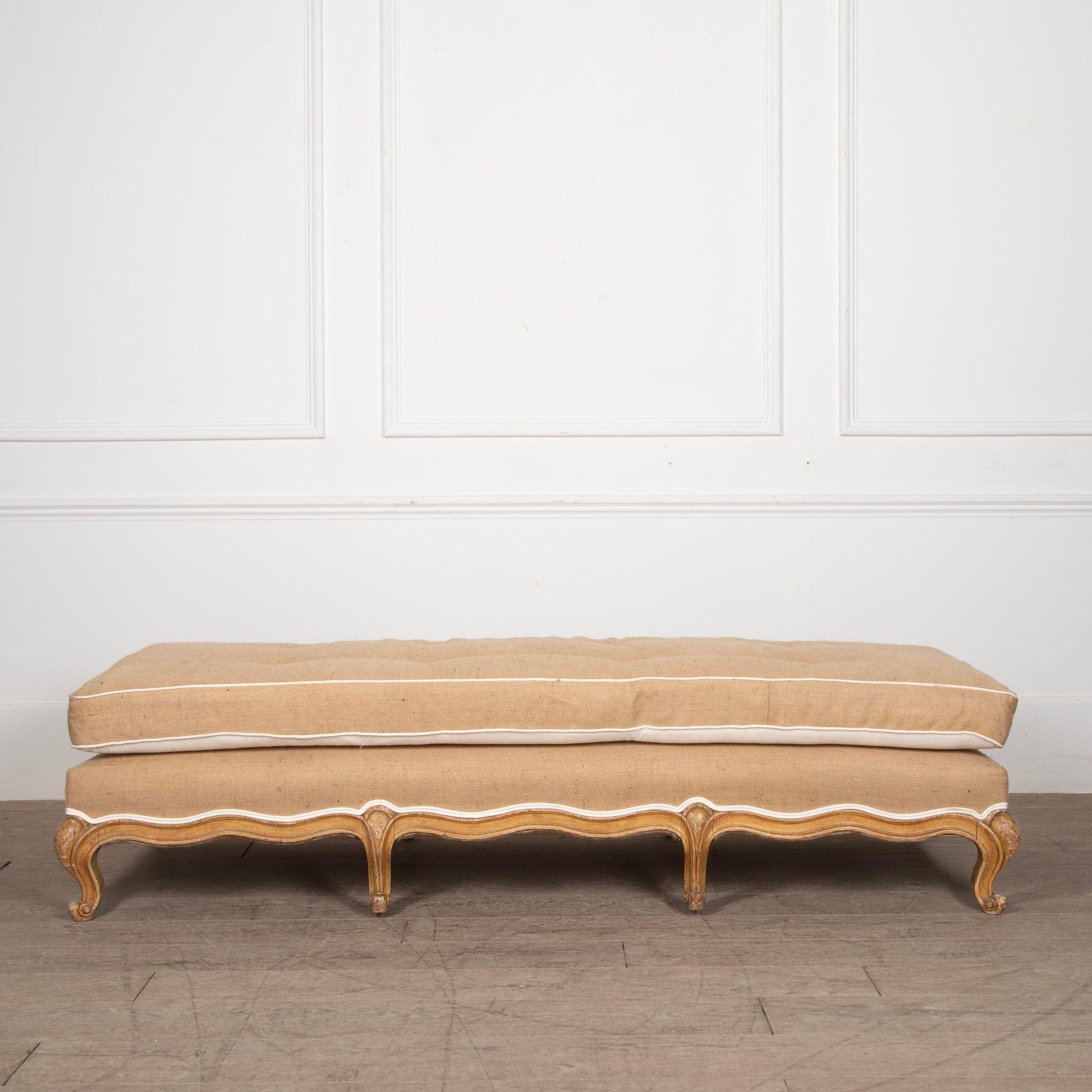 A fabulous late 19th Century French Country House footstool.
Very much in the Maison Jansen manner.
Circa 1880.
