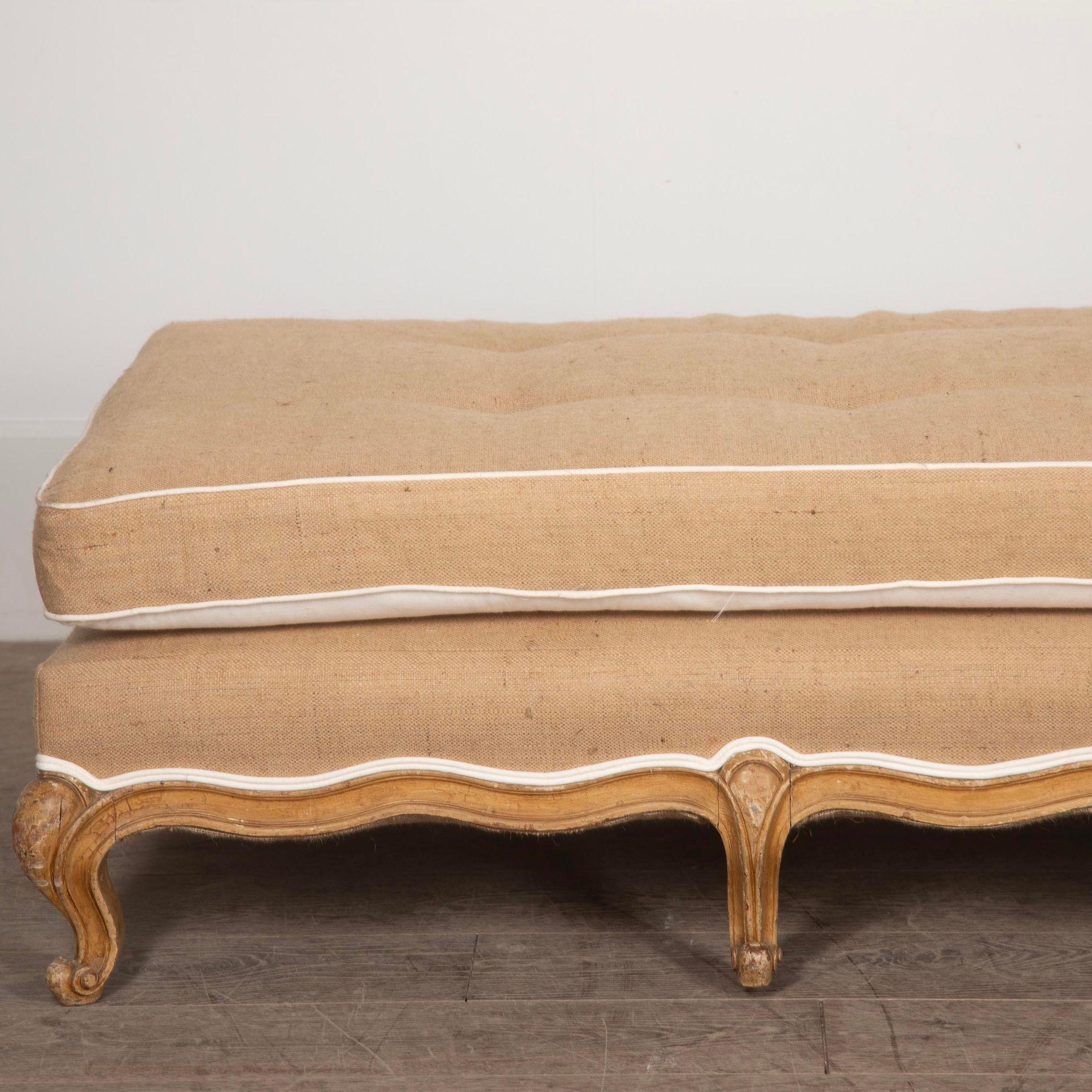 19th Century French Country House Footstool For Sale 6