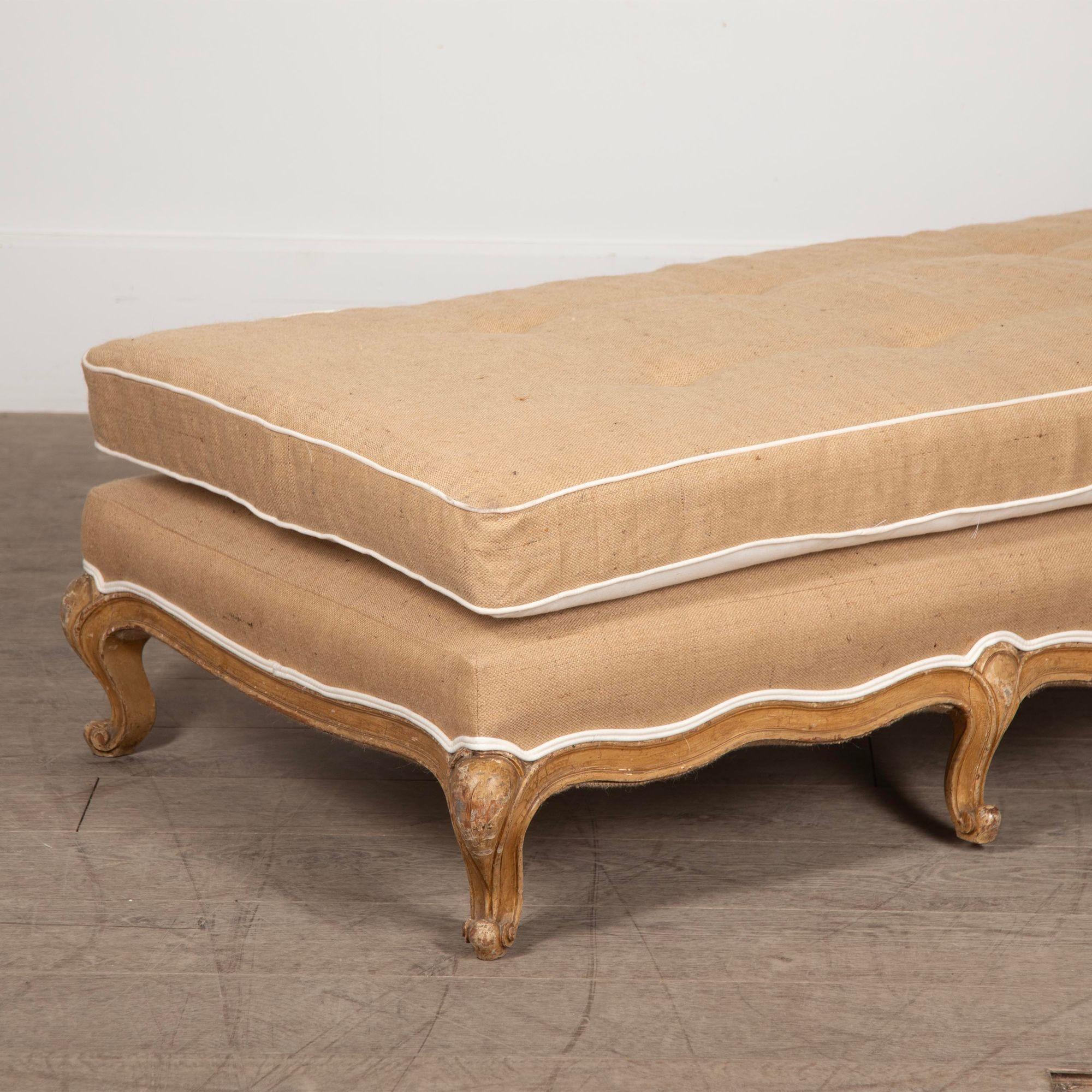 19th Century French Country House Footstool For Sale 4