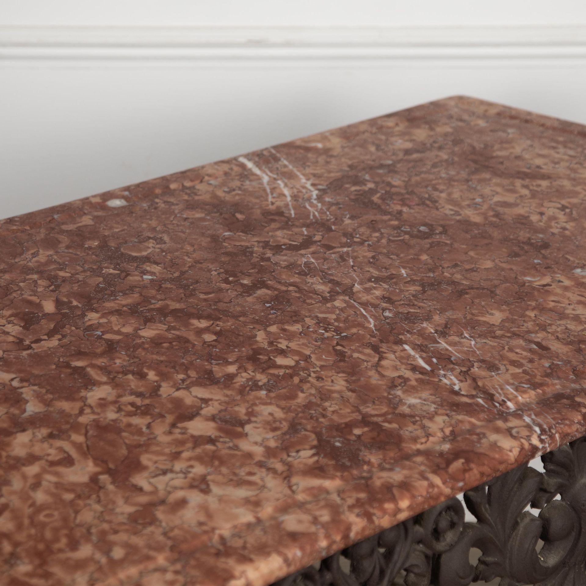 Moulage Table à pâtisserie en fonte française du 19e siècle en vente