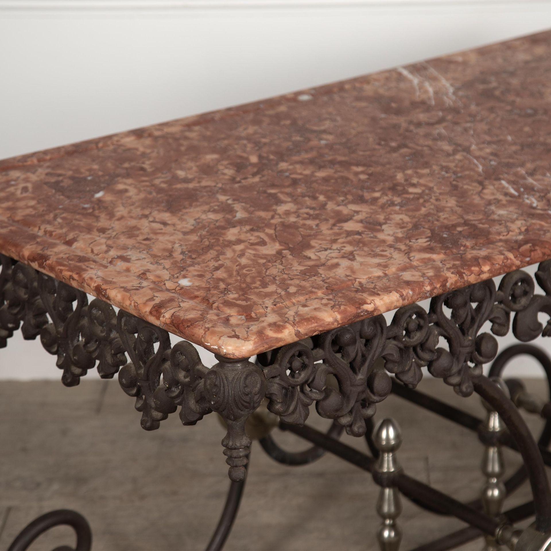 XIXe siècle Table à pâtisserie en fonte française du 19e siècle en vente