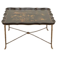 20th Century French Maison Bagues Chinoiserie Table