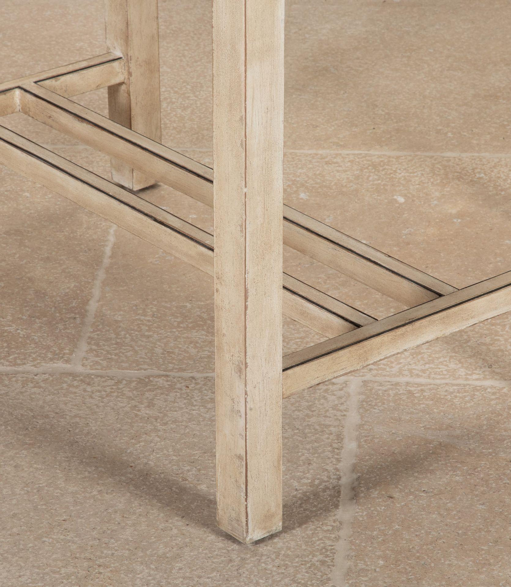 Pair of Early 20th Century European Painted Console Tables For Sale 3