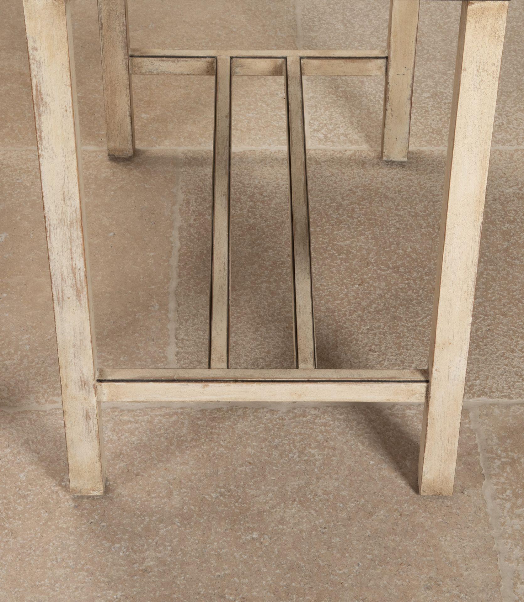 Pair of Early 20th Century European Painted Console Tables For Sale 4