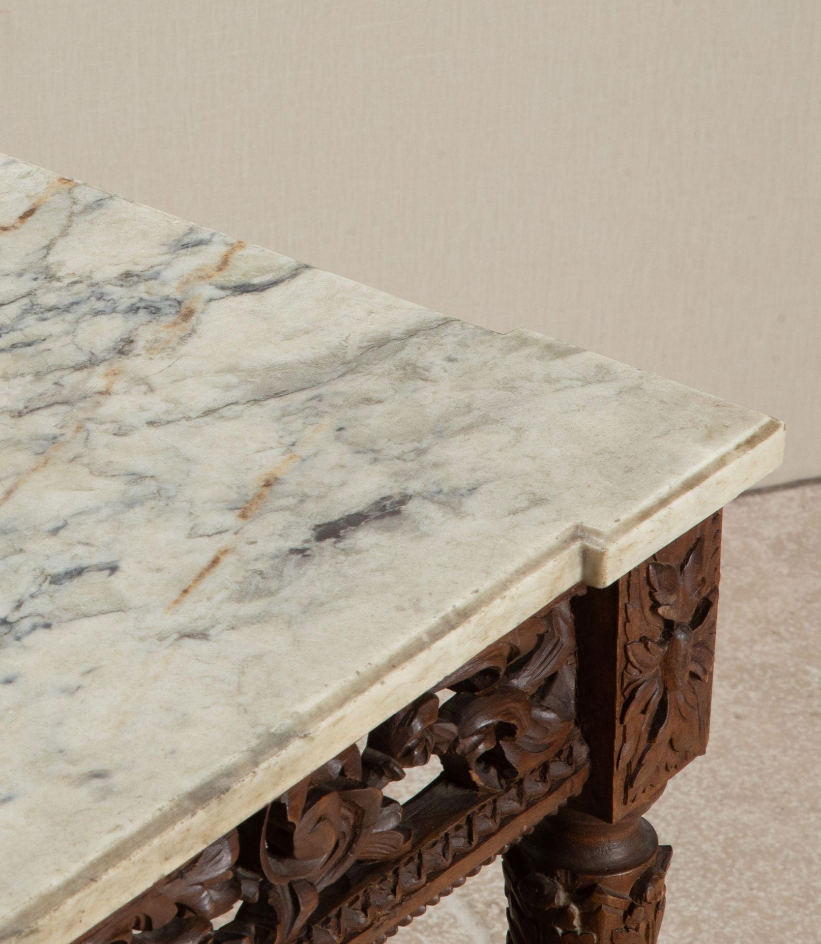 19th Century French Marble Topped Centre Table For Sale 7