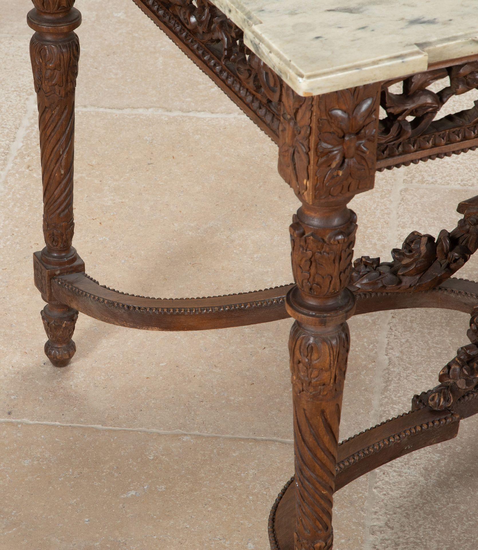 19th Century French Marble Topped Centre Table For Sale 5