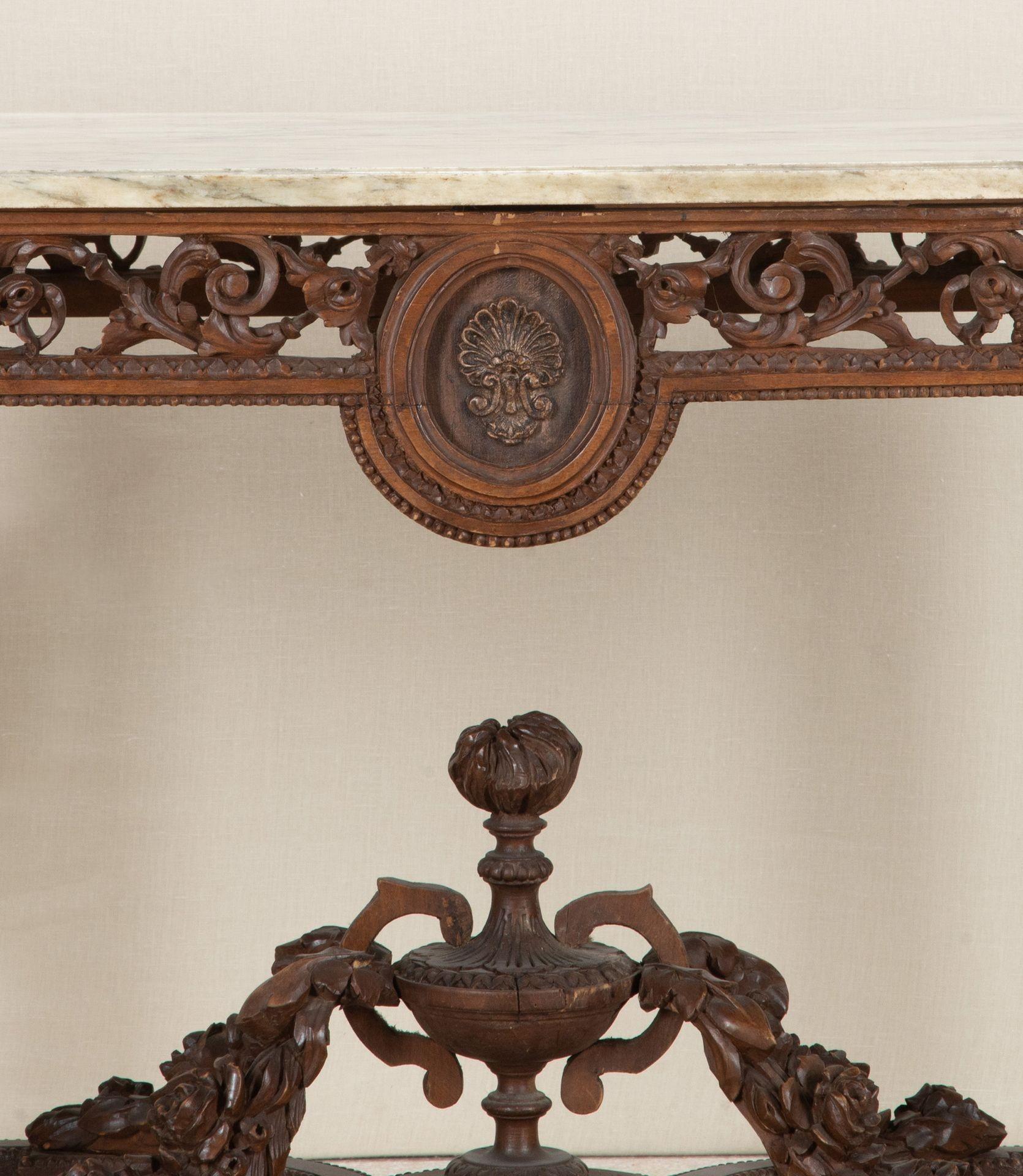 19th Century French Marble Topped Centre Table For Sale 13