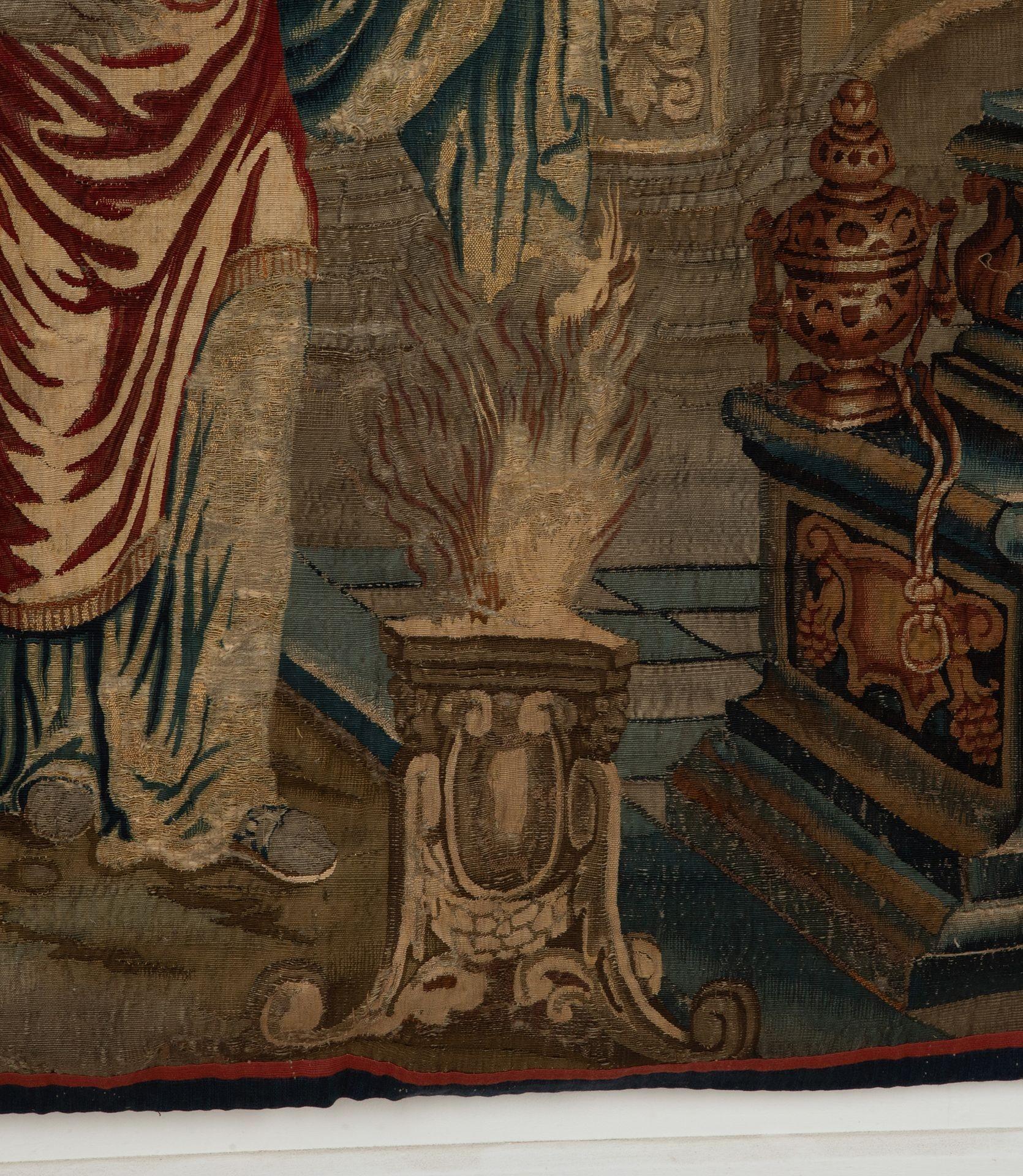 Flämischer mythologischer Wandteppich aus dem 17. (Barock) im Angebot