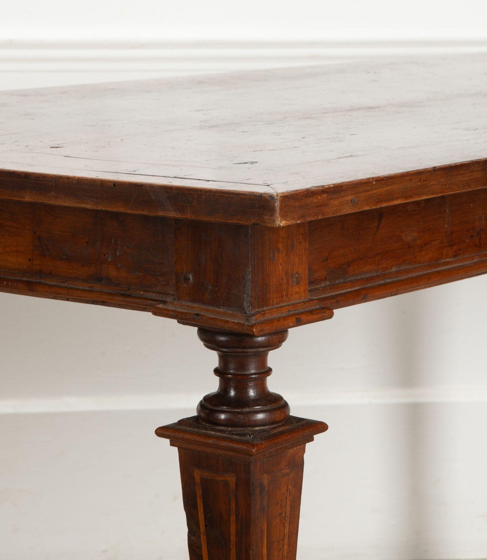 Pair of 18th Century Tuscan Console Tables For Sale 5