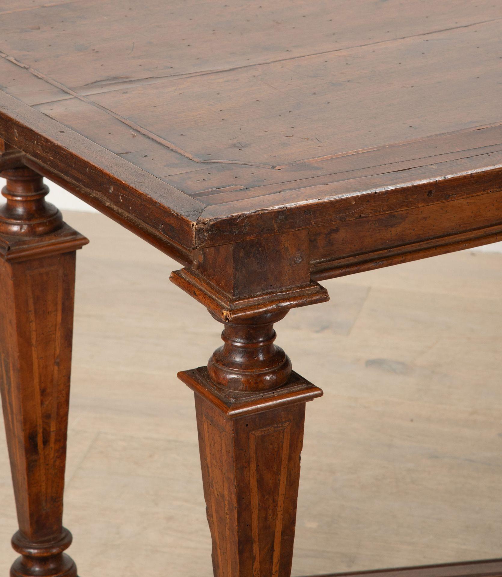 Pair of 18th Century Tuscan Console Tables For Sale 8