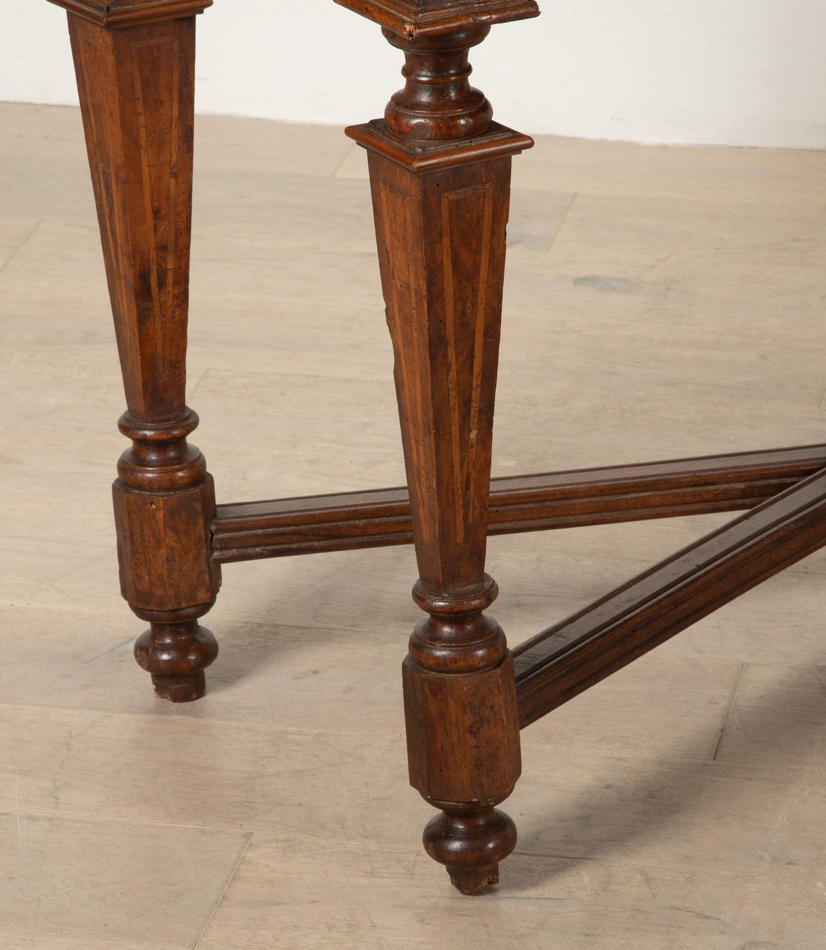 Pair of 18th Century Tuscan Console Tables For Sale 9
