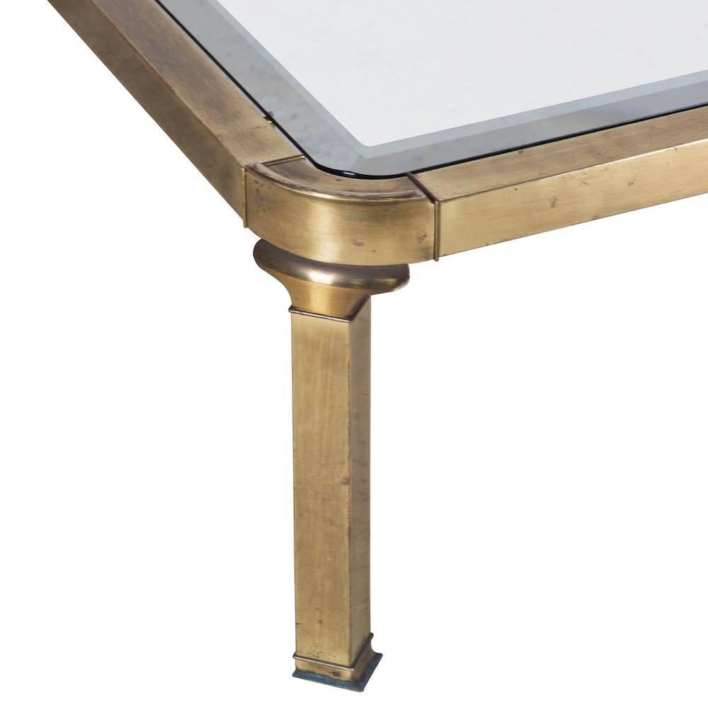 Gilt Bronze and Glass Coffee Table 1