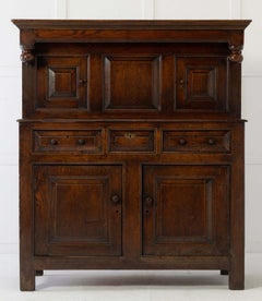 18th Century English Oak Cupboard