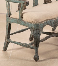 Late 18th Century Swedish Baroque Sofa