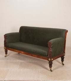 19th Century William IV Rosewood Settee