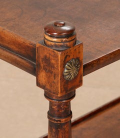 Regency Mahogany Etagere