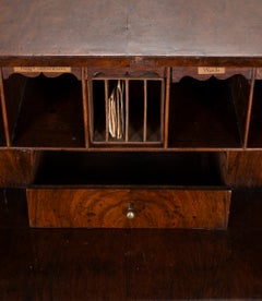 18th Century William & Mary Walnut Bureau