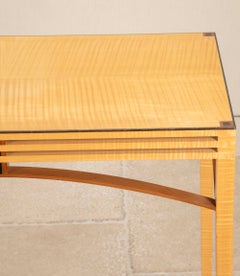 20th Century Sycamore 'Arcadia' Table by Ronald Emett