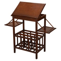 20th Century Aesthetic Movement Metamorphic Walnut Reading Table