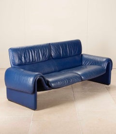 1980s De Sede DS-2011 Two Seater Sofa