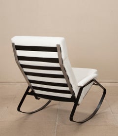 1960s William Plunkett Reigate Rocking Chair and Footstool