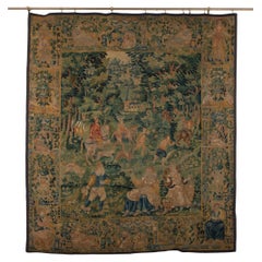 Complete 17th Century Brussels Hunting Tapestry