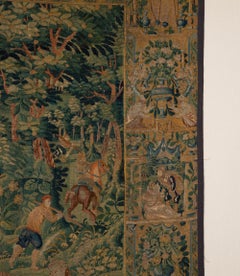 Complete 17th Century Brussels Hunting Tapestry