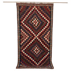 Late 19th Century Eye Dazzler Veramin Kilim