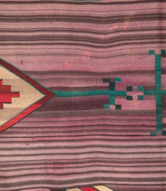 20th Century Mexican Flatweave Rug